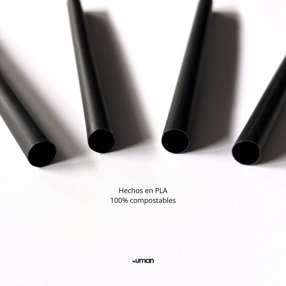 Pitillo compostable (250 uds)