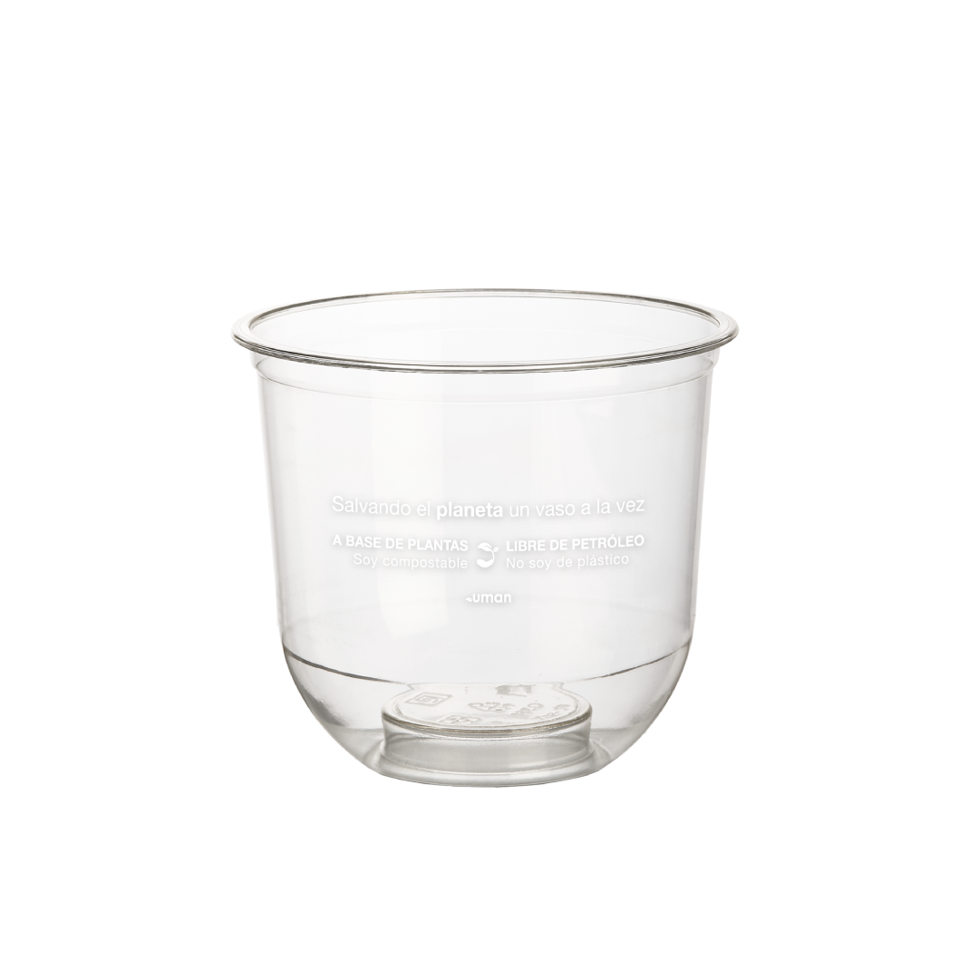 Vaso Redondo 12 oz Con Leyenda (50 uds)