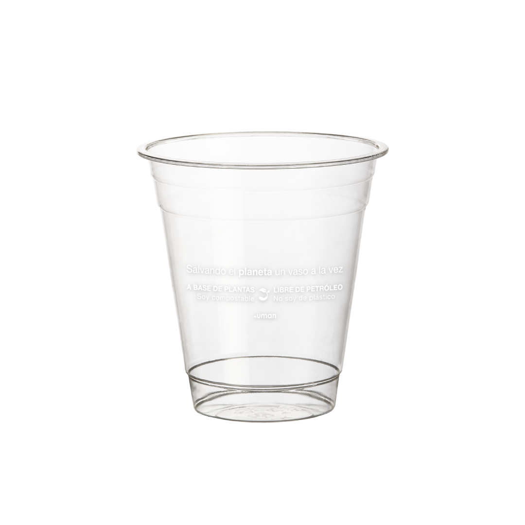 Vaso Cónico 12/14 oz Con Leyenda (50 uds)
