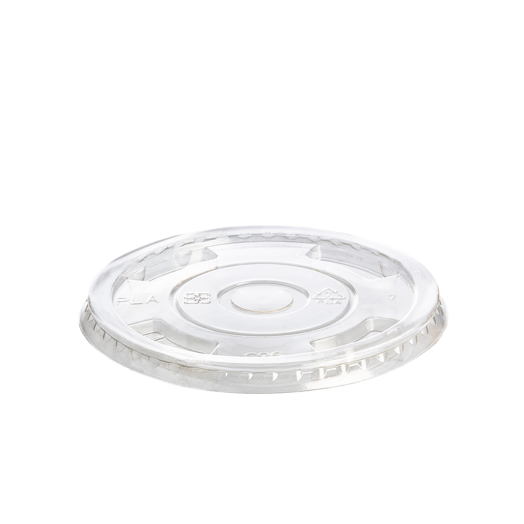 Tapa Plana Vasos 12 oz y 16 oz (100 uds)