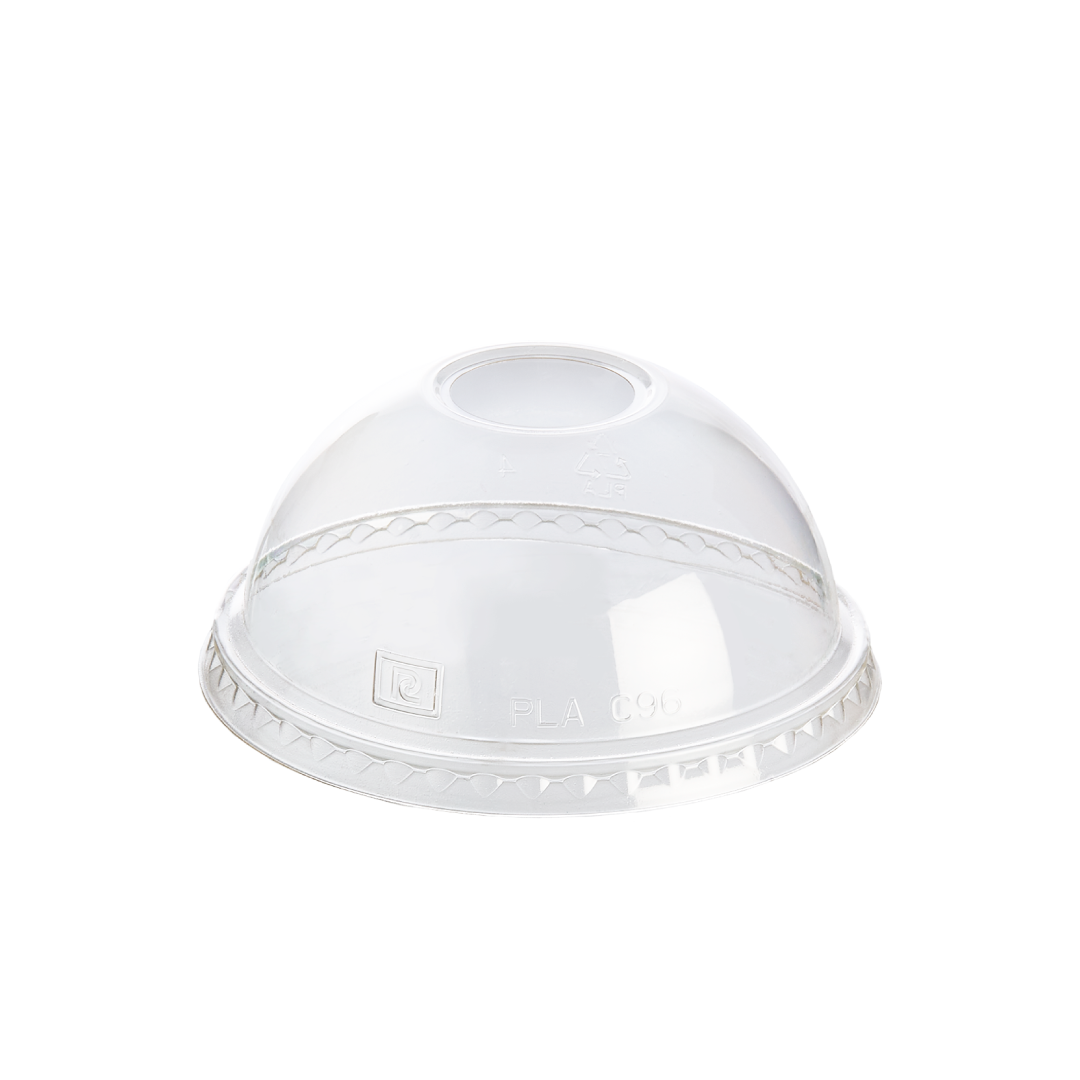 Caja Tapa Domo Hueco Vasos 12 oz y 16 oz (1.000 uds)