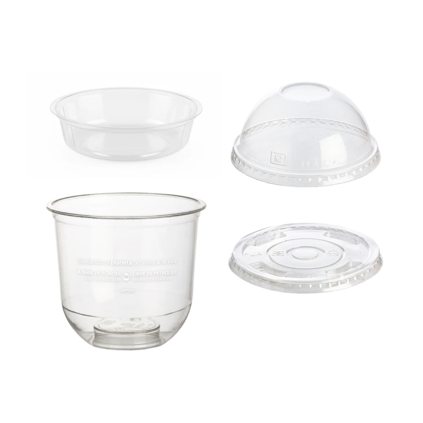 Kit Parfait 2.0 con Leyenda Redondo 12 oz (100 uds)