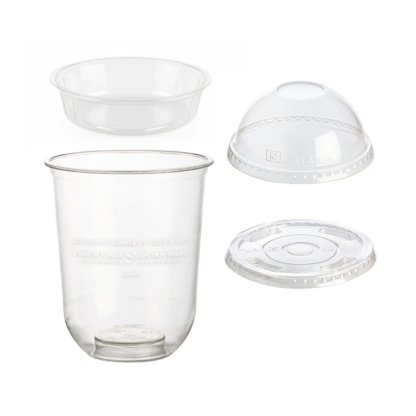 Kit Parfait 2.0 con Leyenda Redondo 16 oz (100 uds)