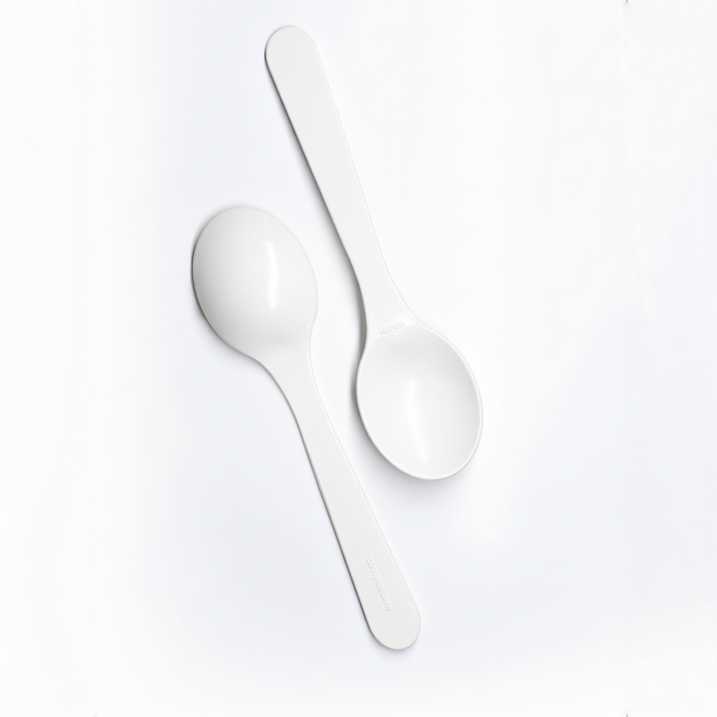 Cuchara 2.0 PLA en blanco 1:1