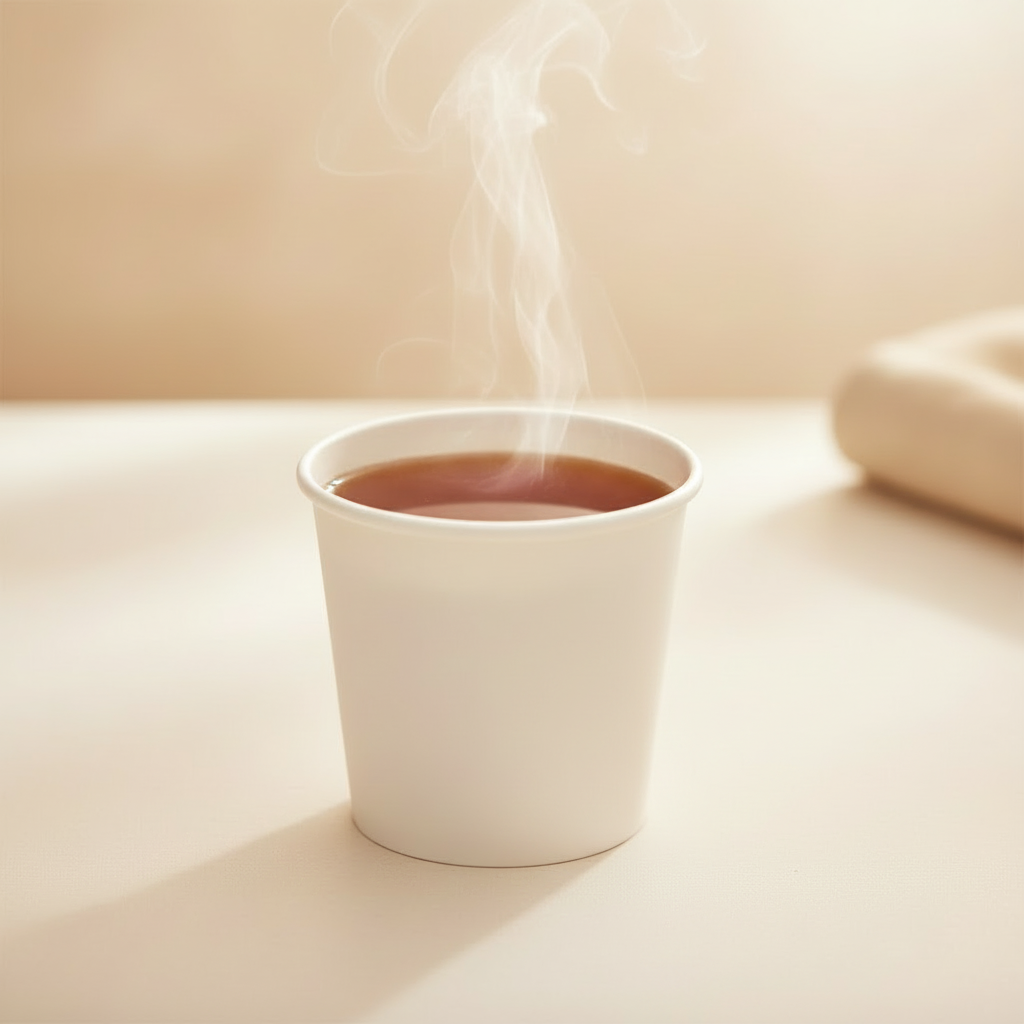 Vaso Papel 4oz - Té Chai sin props